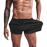 Muscle Cmdr Men's Bodybuilding Shorts 3 Inch Athletics Quick Dry Casual Shorts