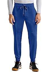 Healing Hands Men's Scrub Pant Nolen Jogger with 6