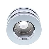 Chrome Dual Groove Alternator Pulley