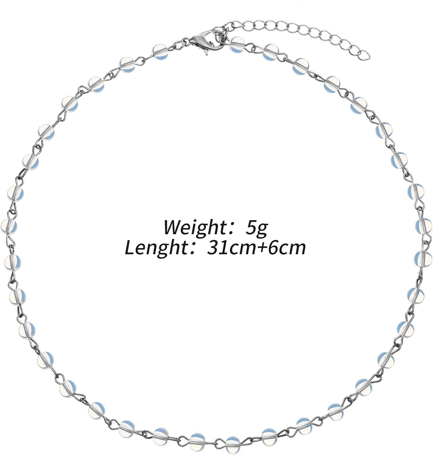 BBTO 9 Pieces Women Girls Layered Choker Necklace Sliver Layered Pendant Choker Jewelry Set (Style 1): Jewelry