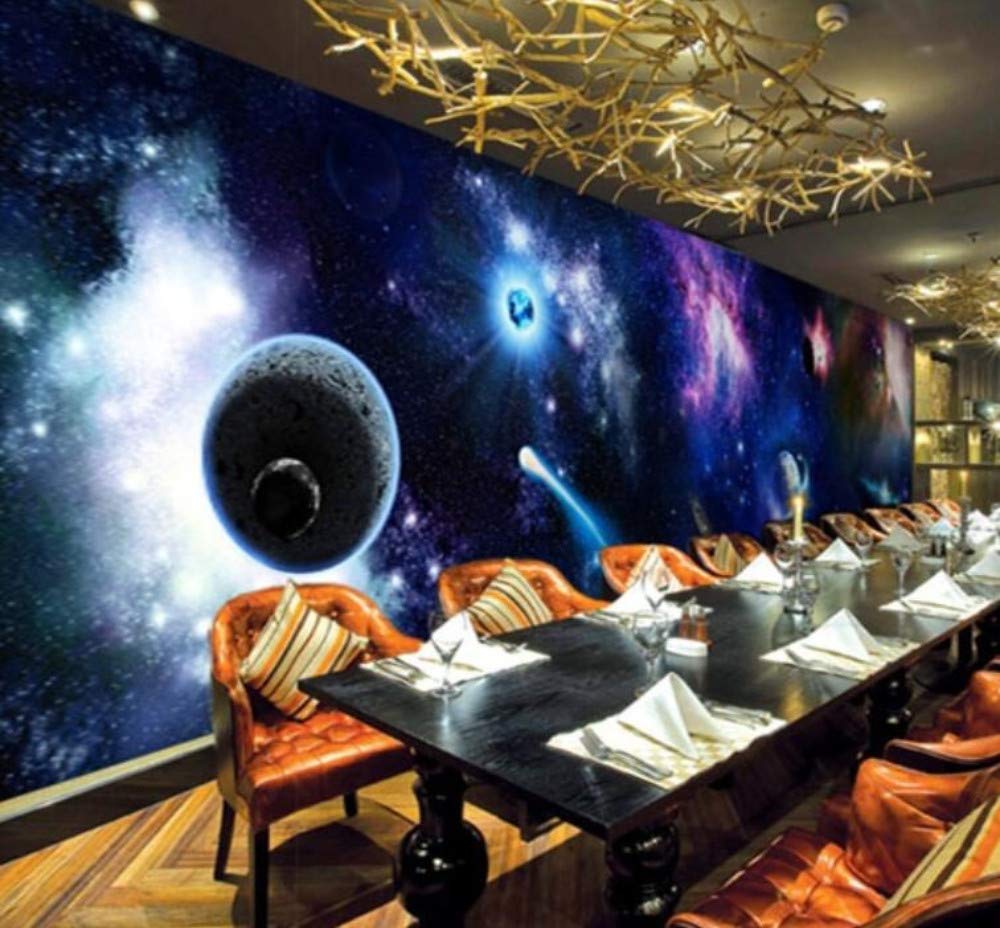 3d Papier Peint Intisse 3d Star Wallpaper Ceiling Ceiling Mural