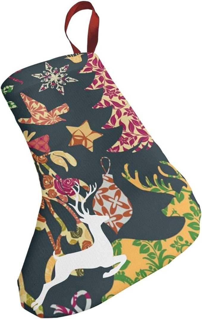 Christmas Stockings 3 Pcs Set 7.5" Classic Personalized ...