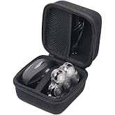 inDomit Hard Protective Travel Case Compatible with Men's Balder Boss with Mesh Pocket for Travel, Travel Storage Bag Compaitble with RMton Balder Pro Head Shaver XR7120/XR7000