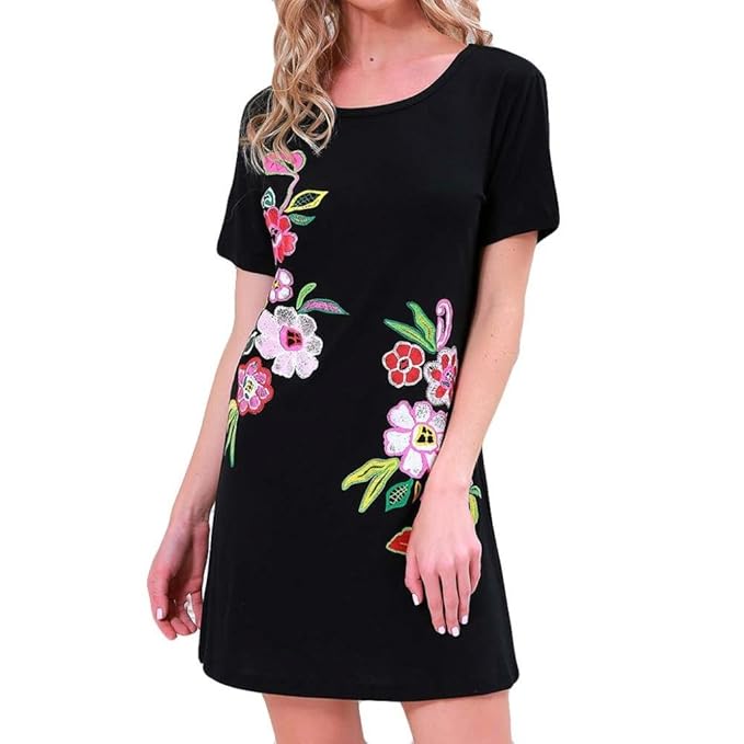 abito a fiori elegante