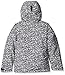 Columbia Little Girls Horizon Ride Jacket, White Print, Small