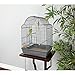You & Me Parakeet Scallop Top Cage, 16.5 in, Greythumb 3