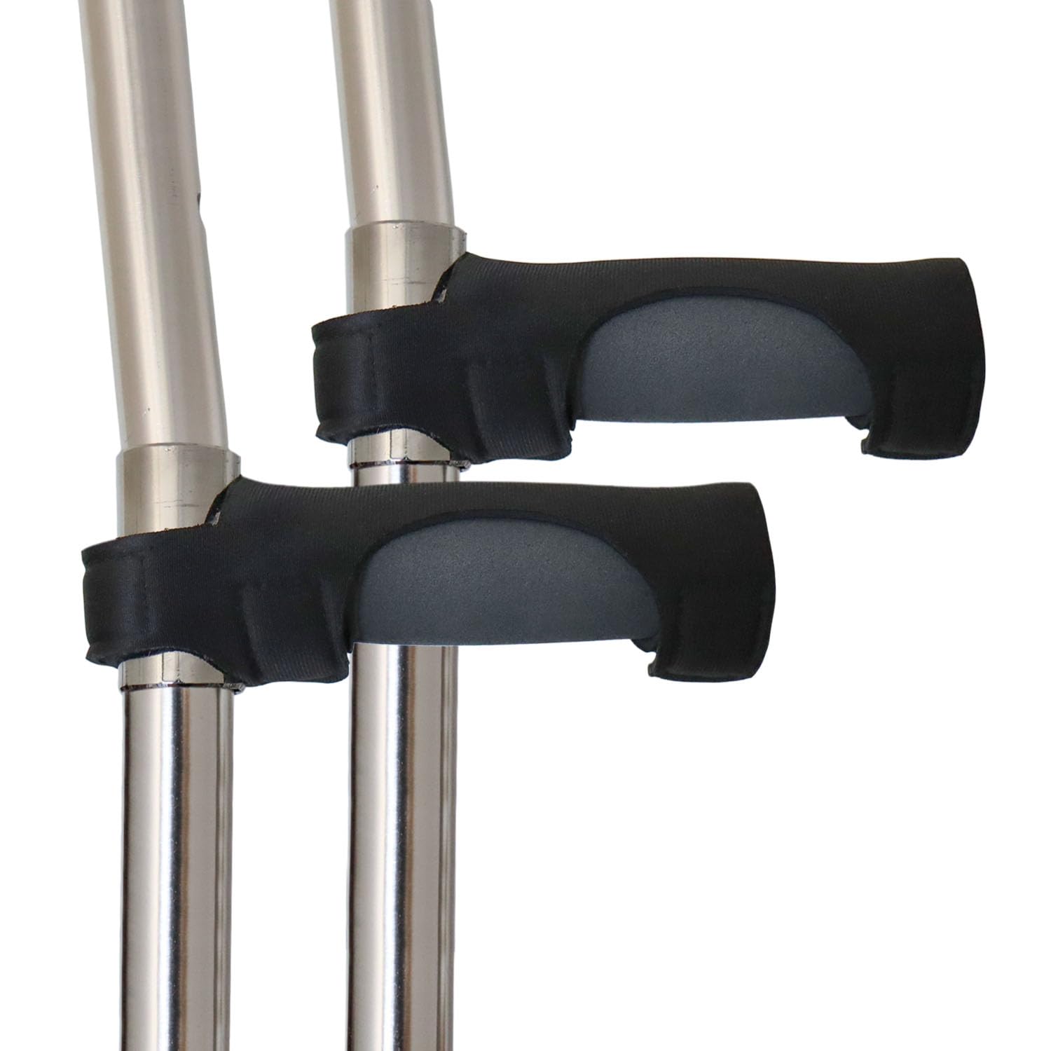Photo 1 of 1Pair Forearm Crutch Pads with Velcro Straps Crutch Cushions for Hands Crutch Hand Grip Accessories