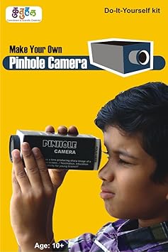 Kutuhal Pinhole Camera Making Kit. Do It Yourself Science Project.