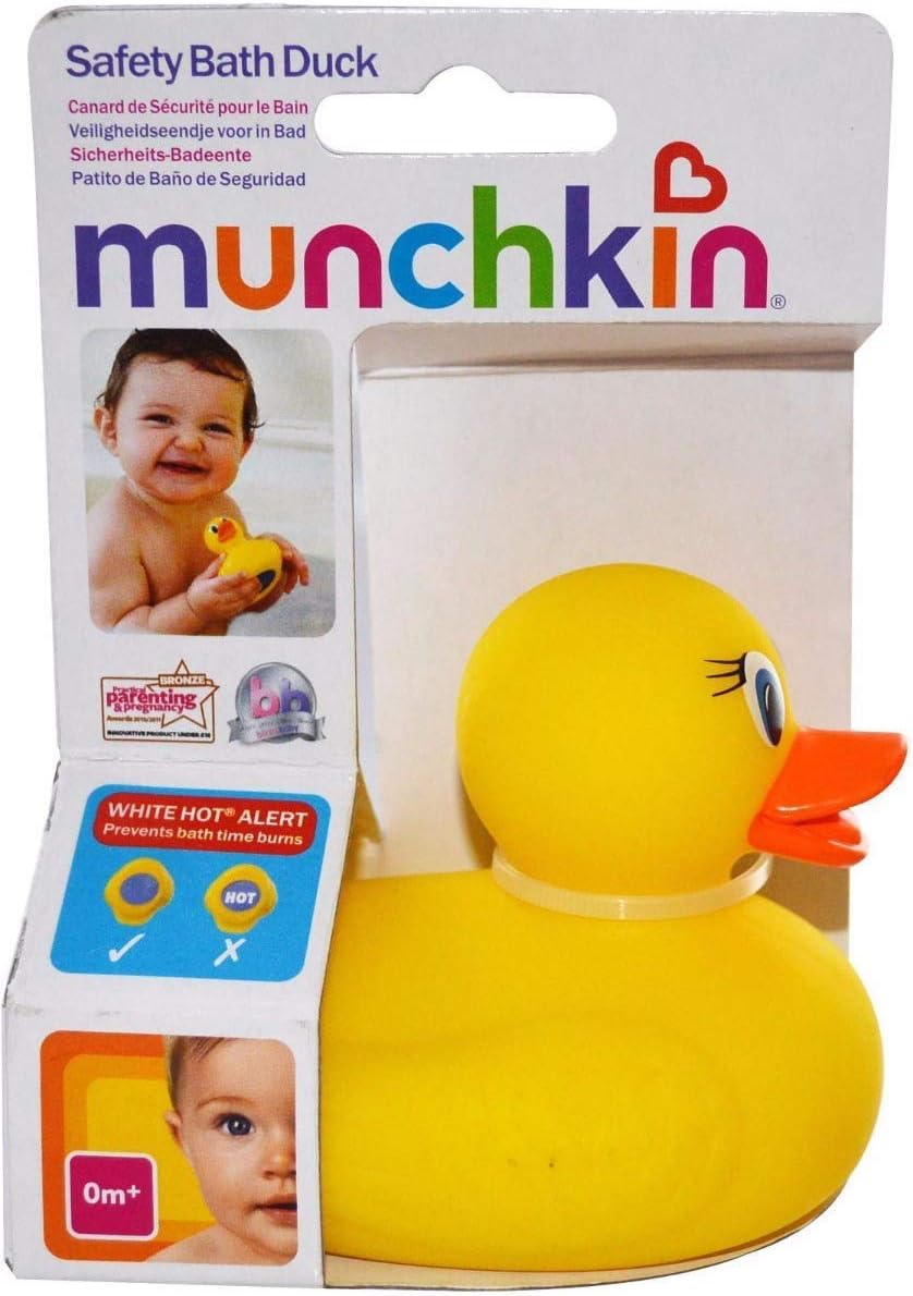 munchkin white hot safety bath ducky