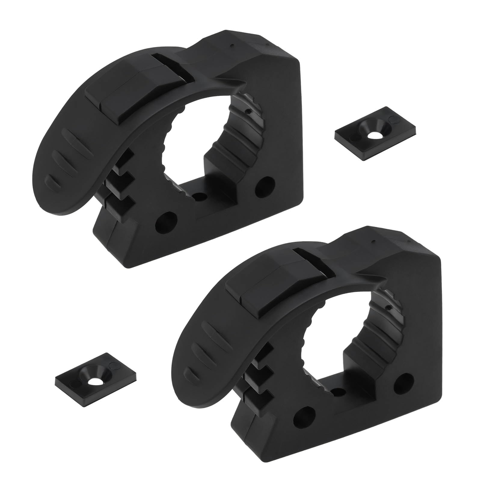 The Lord of the Tools 2pcs Multifunctional Quick Installation Fixture Can Clamp 3-4cm Load Bearing 25 Pound Car Equipment Bracket for Vehicle or Indoor Tool Installation