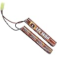 Lancer Tactical Nimh Airsoft Battery Compatible with AEG Airsoft Gun (9.6V, 1600 mAh Nunchuck)