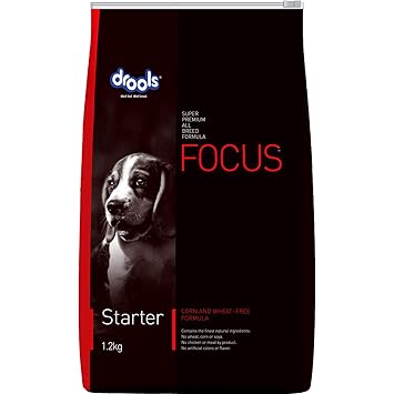 Drools Focus Starter Super Dog Food, 1.2kg