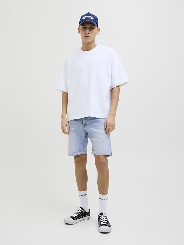 Short pour Homme, Bleu Denim/Paquet : 361, L — photo 5 sur 8