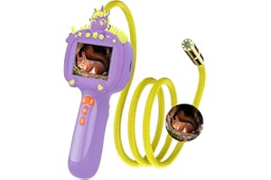 DUSKEEP Borescope Snake Camera Endoscope with Light & Flexible Tube for Kids - Educational STEM Science Toy for Boys & Girls Ages 3-10, Birthday for Nature Exploration - Purple