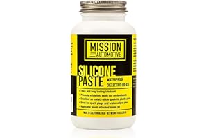 Mission Automotive Silicone Dielectric Grease Paste - Voltage Protection & Electrical Grease - 8 Oz, Made in USA