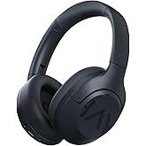 HAYLOU S30 Noise Cancelling Bluetooth Headphones, LDAC Hi-Res Audio, 5 HD Mics Call, 80H Playtime, Custom EQ via App, Bluetooth 5.4 Multipoint Connect, Wireless Headphones Over Ear