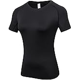 TAISIM Women's Quick Dry Workout T-Shirts Moisture Wicking Athletic Top for Gym,Yoga, Running