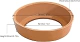 Funnytek 1 Set Leather Seal Kit for 75mm Handle Pump O-Ring Piston Sleeve view 2