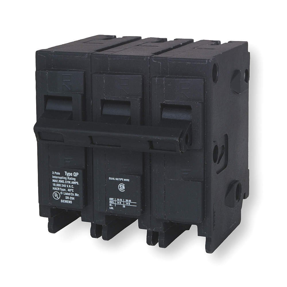 Siemens Q330 Circuit Breaker 30a 3p 240v 10k Qp
