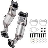 ZAIGANMA Catalytic Converter Fit 2011-2019 Dodge Grand Caravan 3.6L | Journey Chrysler Town &amp; Country Front Rear Avenger 200 3.6L Replace 674121 Without Heat Shield Bracket (EPA Compliant)