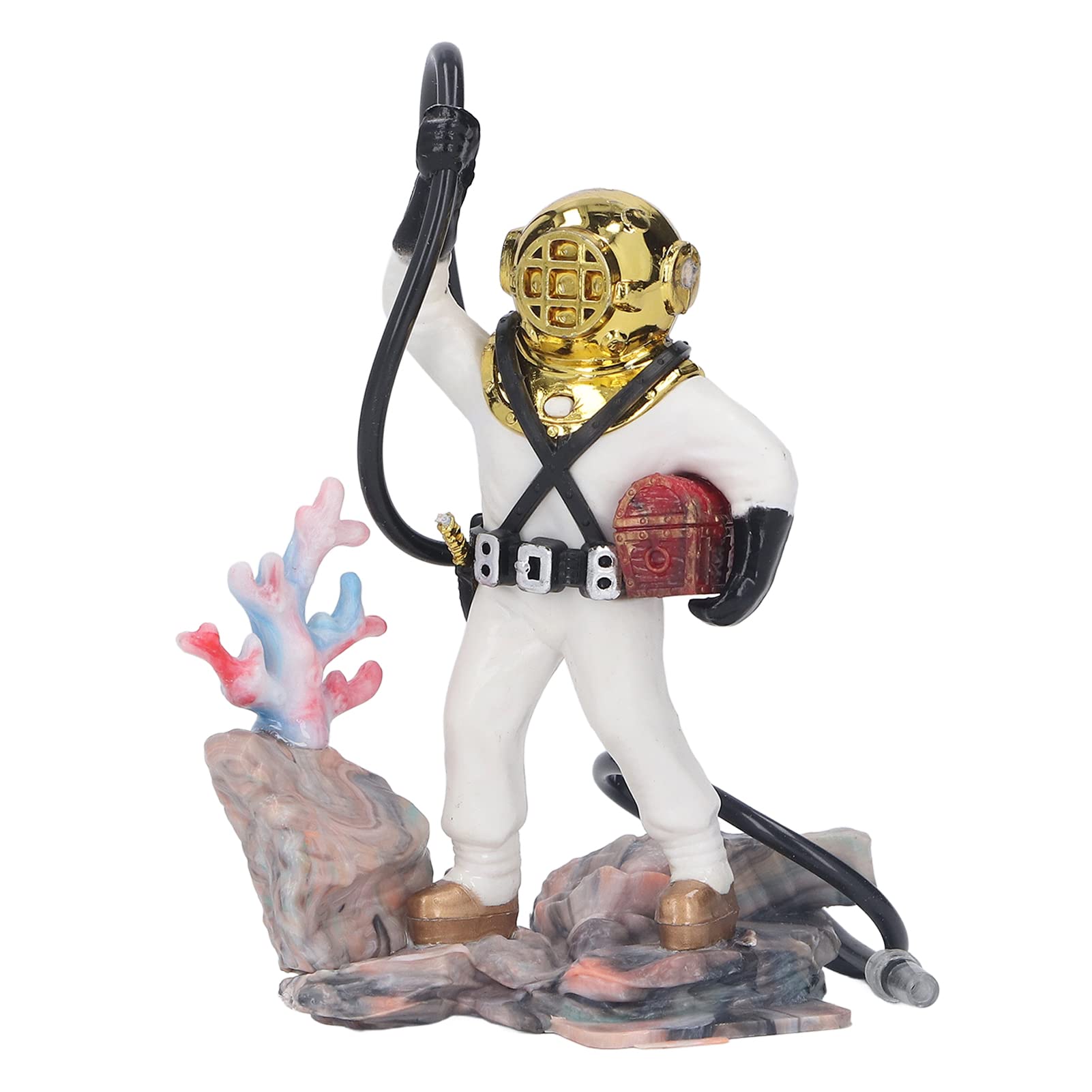Air Action Aerating Diver Aquarium Decoration，Exquisite Diver Fish Tank Ornament for Aquarium Fish Tank