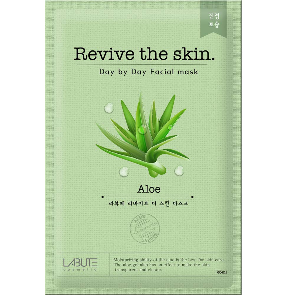 LABUTE Revive The Skin Mask Sheet (Aloe mask sheet (10EA))