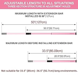 AceMining Sliding Door Security Bar,Heavy Duty