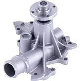 Gates 43070 Premium Engine Water Pump | Replaces PW 512 PW-469 252-545 6U7X8501B 5L3Z 8501 A 6U7Z 8501 B 3L3Z 8501 DA 3L3Z 8501 DB F65Z 8501 AC F85Z 8501 AA.