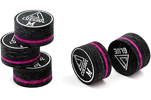 CUESOUL Cue Tips-Pool Cue Tip/Snooker Cue Tip/Glue on Tip