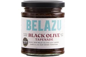 BELAZU Black Olive Tapenade, 170 GR