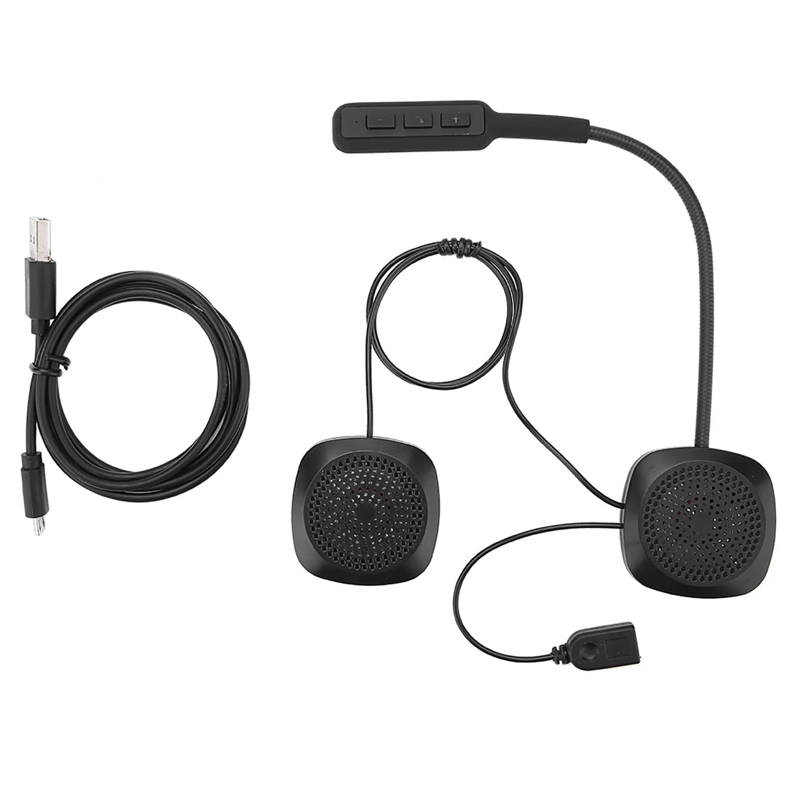 Socobeta Motorbike Intercom Earphone with Automatic Manual Answering Function Listening to Music Phone Call FM Radio