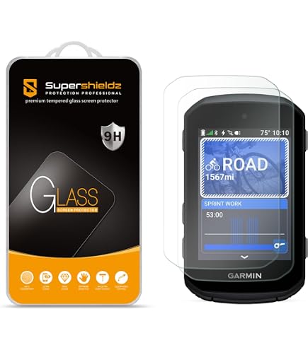 Amazon.com: Supershieldz (2 Pack) Designed for Garmin Edge 840 and