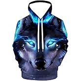 QiErDesign Hoodies for Men Women 3D Print Graphic Fleece Sweatshirts Pullover Novelty Hoody Hooded With Pockets