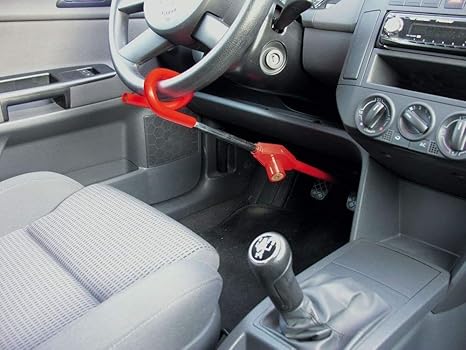 Cora 000103013 Lenkrad-/Pedalsperre zur Diebstahlsicherung für Autos