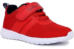 Nautica Kids Fashion Sneaker Athletic Running Shoe with One Strap |Boys - Girls|(Toddler/Little Kid)