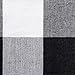 DII Buffalo Check Kitchen Collection, Classic Farmhouse Dishtowel Set, 20x30, Black & White, 3 Piece