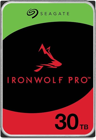 Seagate IronWolf Pro 30TB NAS Internal HDD 3.5 7200 RPM CMR 512MB SATA