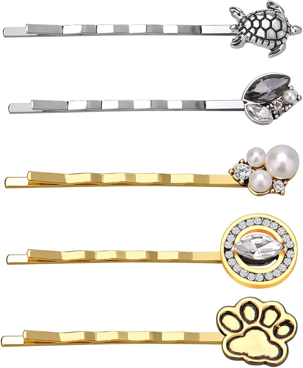 Amazon Com Ipink Decorative Bobby Pins Hairpin Flower Star
