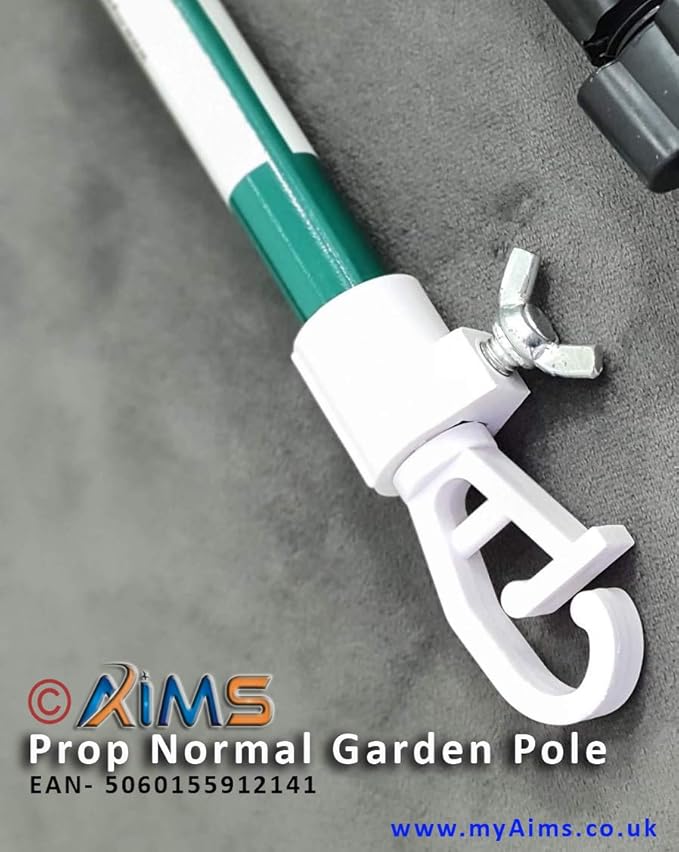 Prop Normal Metal Galvanised Washing Line Outdoor Extendable Washing