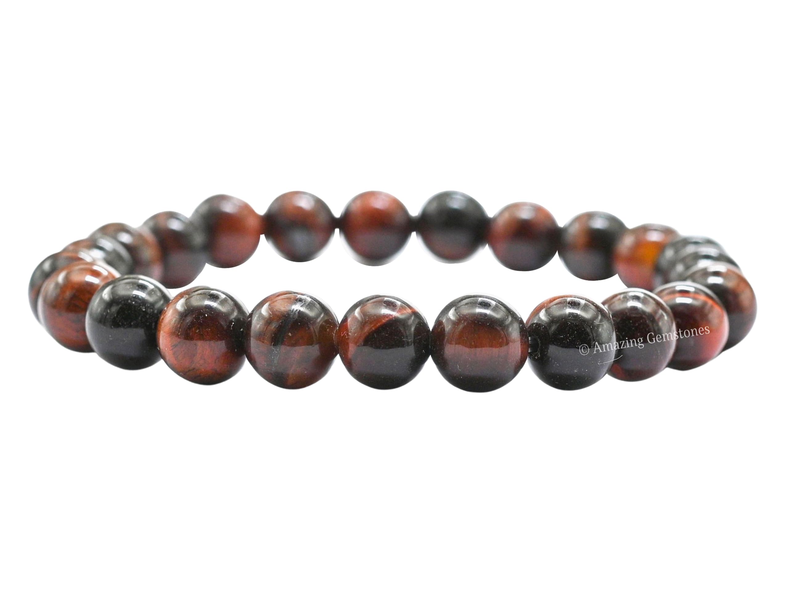 Red Tiger Eye Bracelet for Women Men's Gifts