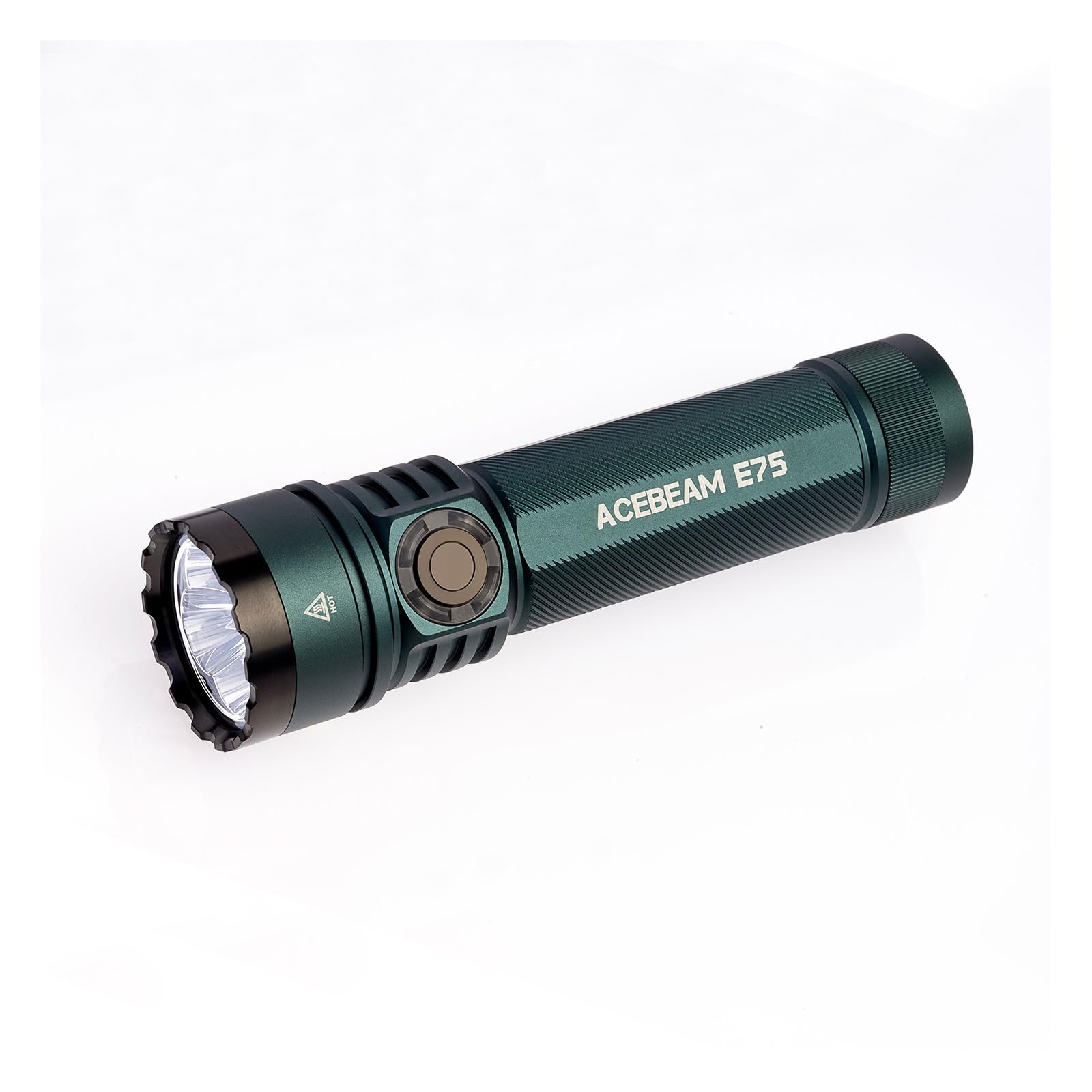 ACEBEAM E75 3000 High Lumens Torch with Magnetic Base, Super Bright LED Torch Rechargeable, IPX8 Water-Resistant Tactical EDC Flashlight, 26 Days Super Long Lasting for Camping,Everyday Use