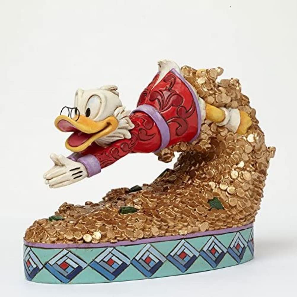 Disney Traditions Treasure Dive - Scrooge McDuck Figurine