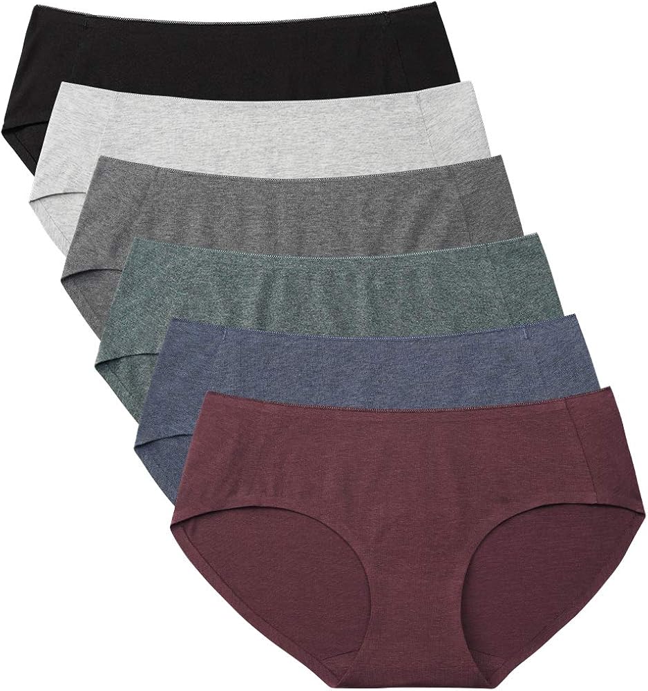 ALTHEANRAY Womens Underwear Seamless Cotton Briefs Panties for Women 6 Pack at  Women’s Clothing store