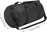 Repton Fitness Gears Gym Duffle Bag 30L with Shoe Compartment Black view 7