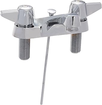 Central Brass Gid 70 1137 1137 Da 2 Handle Lavatory Faucet Chrome Touch On Bathroom Sink Faucets Amazon Com