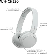 Sony WH-CH520 Wireless Bluetooth On-Ear Headphones - 50hr Battery, Lightweight, view 8