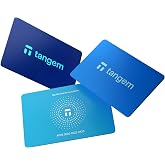 TANGEM Crypto Wallet Pack of 3 - Trusted Cold Storage. Hyperblue | 100% offline; Bitcoin, Ethereum, NFTs &amp; altcoins; No seed phrase; NFC; Pack of 3, Self custody wallet