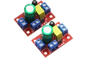 GODIYMODULES 2 Pcs Adjustable 2 Way Crossover Two-Way Crossover HiFi Speaker High and Low Frequency Car Bass Audio Speaker Cr