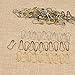 Copper Knitting Locking Markers Crochet Stitch Needle Clips Safety Pins 100 Pcs
