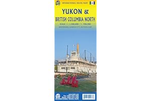 Yukon and Northern BC Travel Map 1:1m/1.4m - 2025 ed